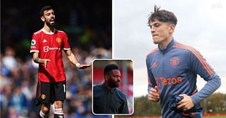 "I didn't like that one bit" - Manchester United star Bruno Fernandes slammed by Darren Bent for 'attitude' comments on Alejandro Garnacho