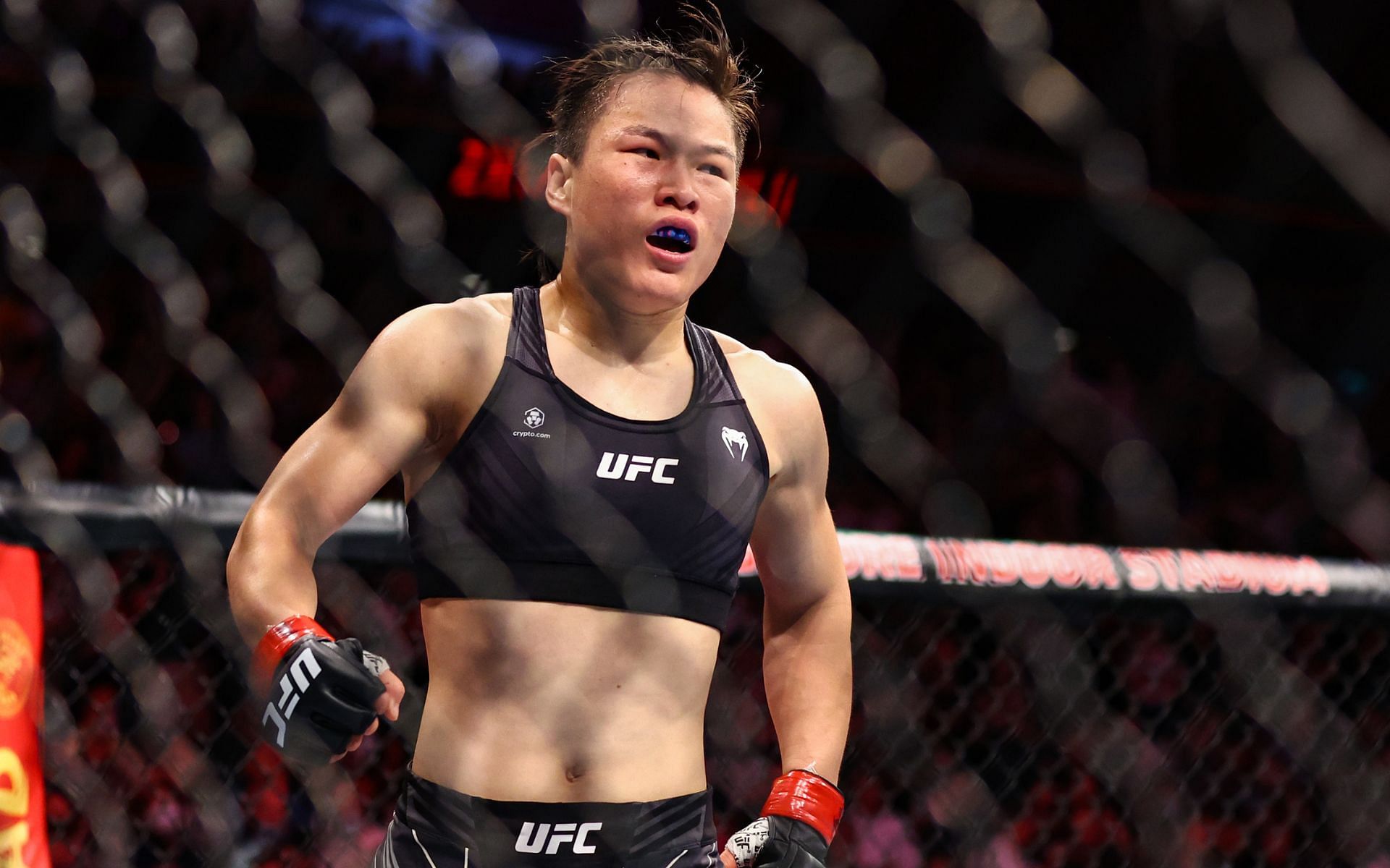 Who Was The First Fighter To Defeat Ufc Strawweight Champion Zhang