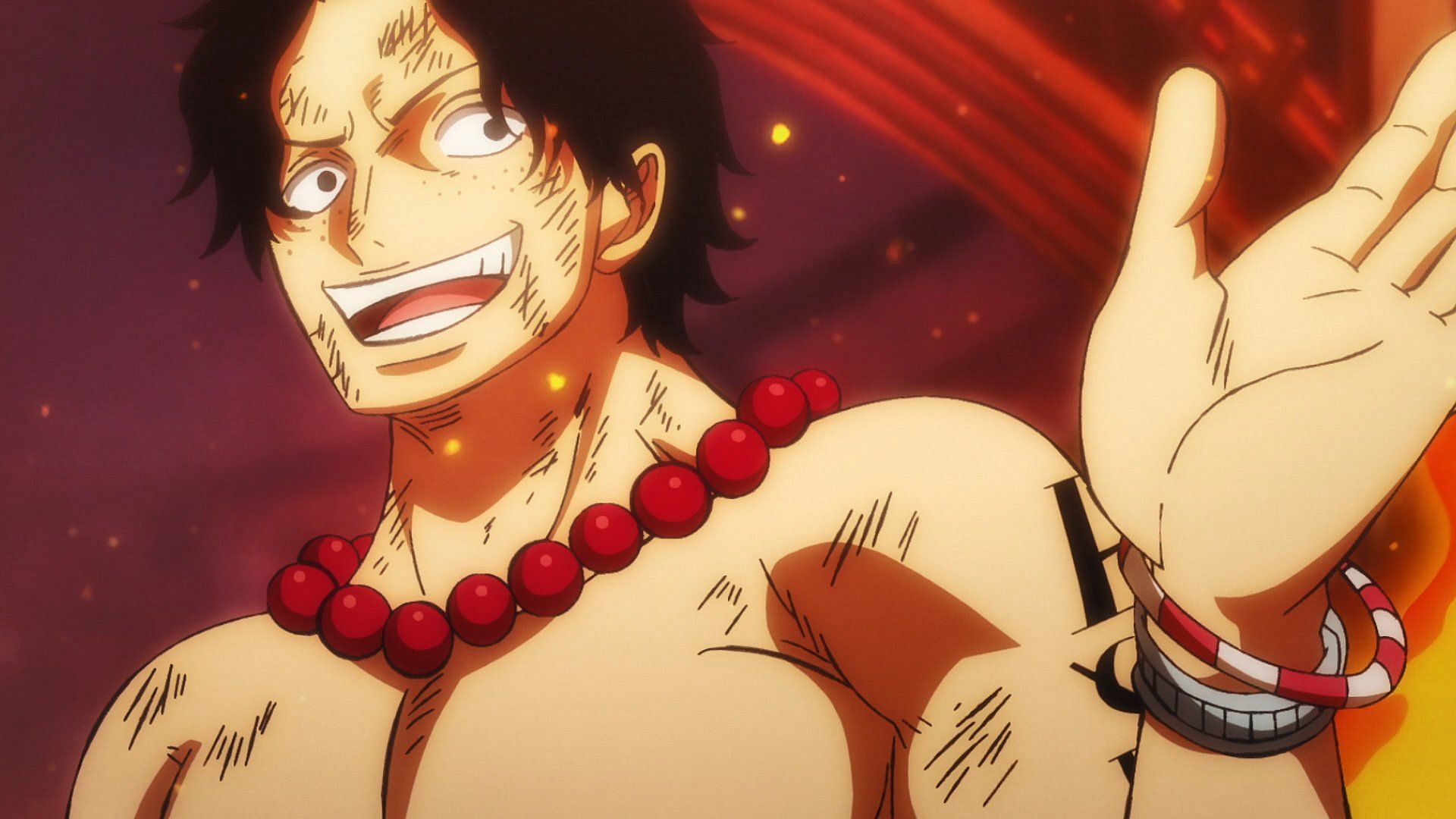 "Fire Fist" Portuguese D. Ace was Luffy's adoptive brother (Image via Toei Animation, One Piece)