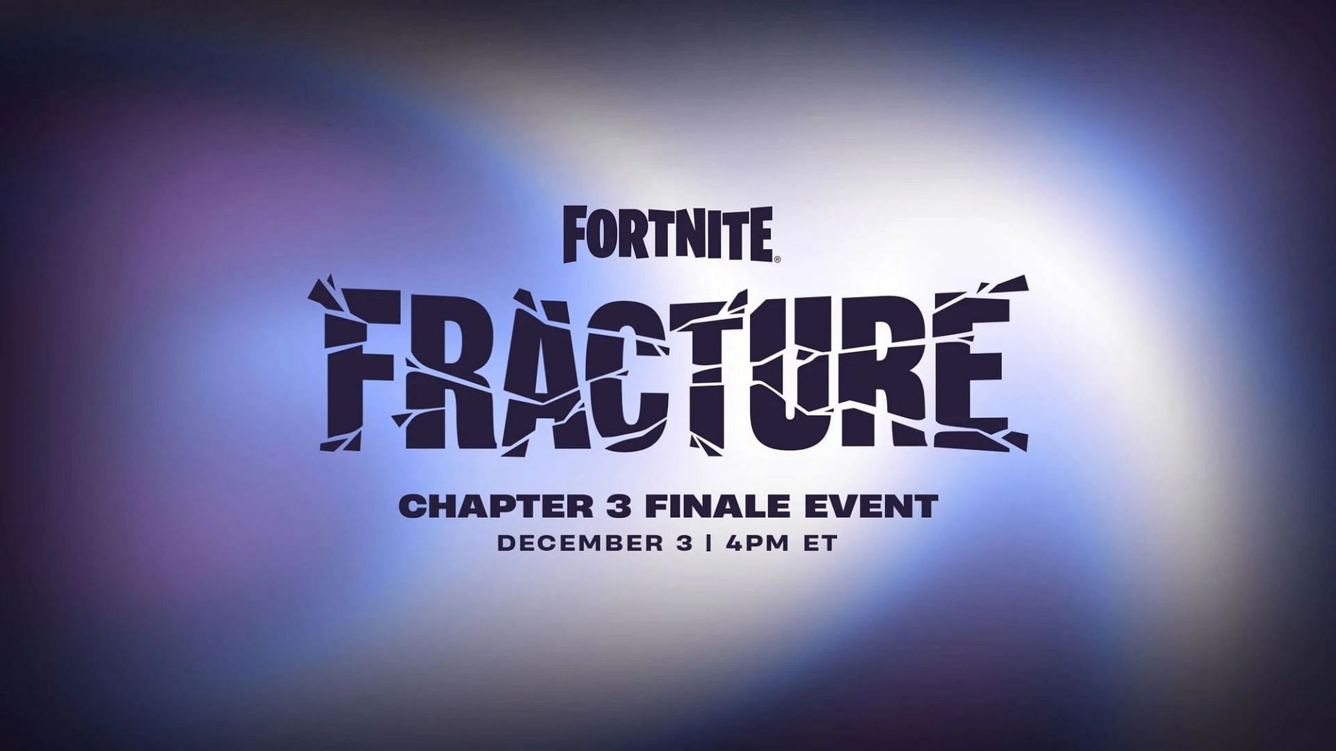 Fortnite&#039;s next season will begin after the &quot;Fracture&quot; live event (Image via Epic Games)
