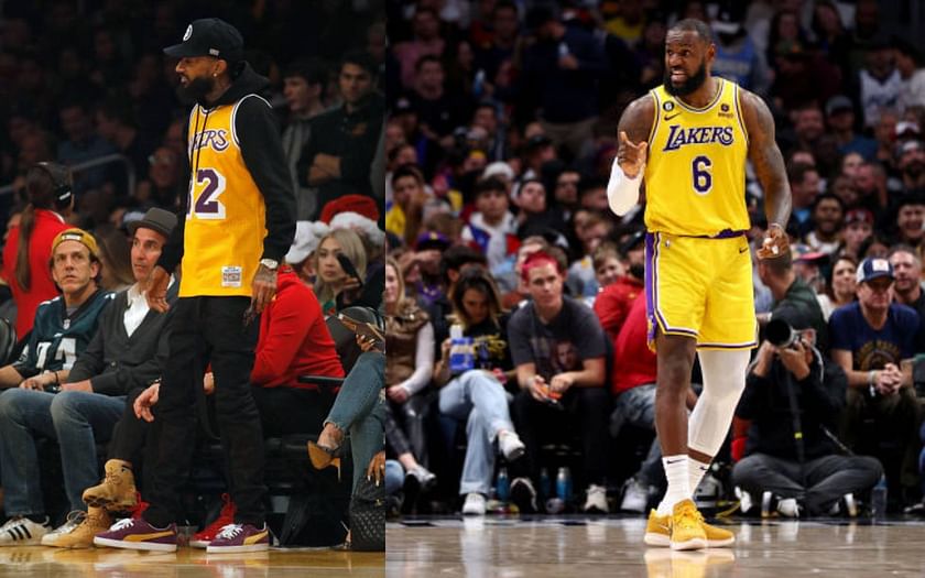 LeBron James Honors Nipsey Hussle at Lakers Game