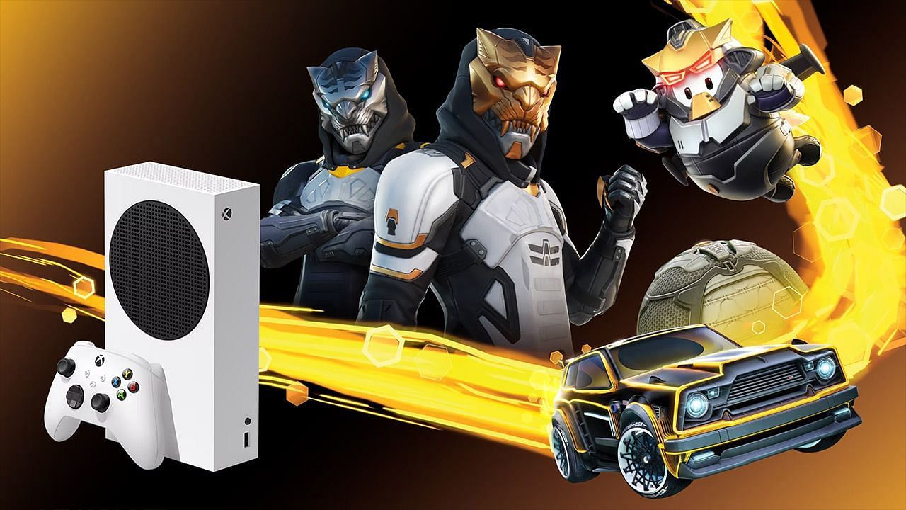 Le Pack Xbox Series S Fortnite Comprend Des Éléments Pour Trois Jeux Vidéo Populaires (Image Via Microsoft)