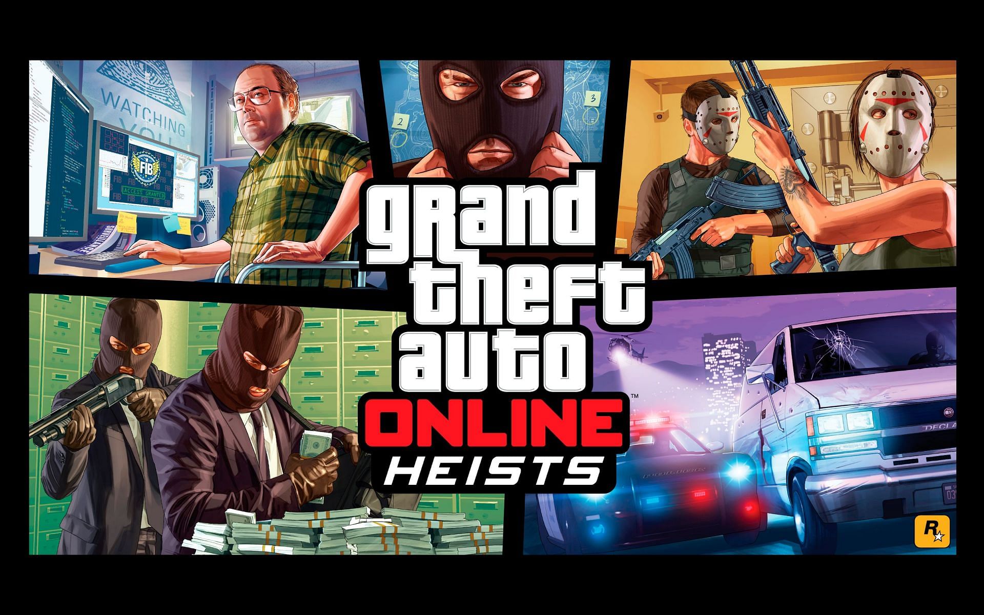 How many heists are in GTA Online?