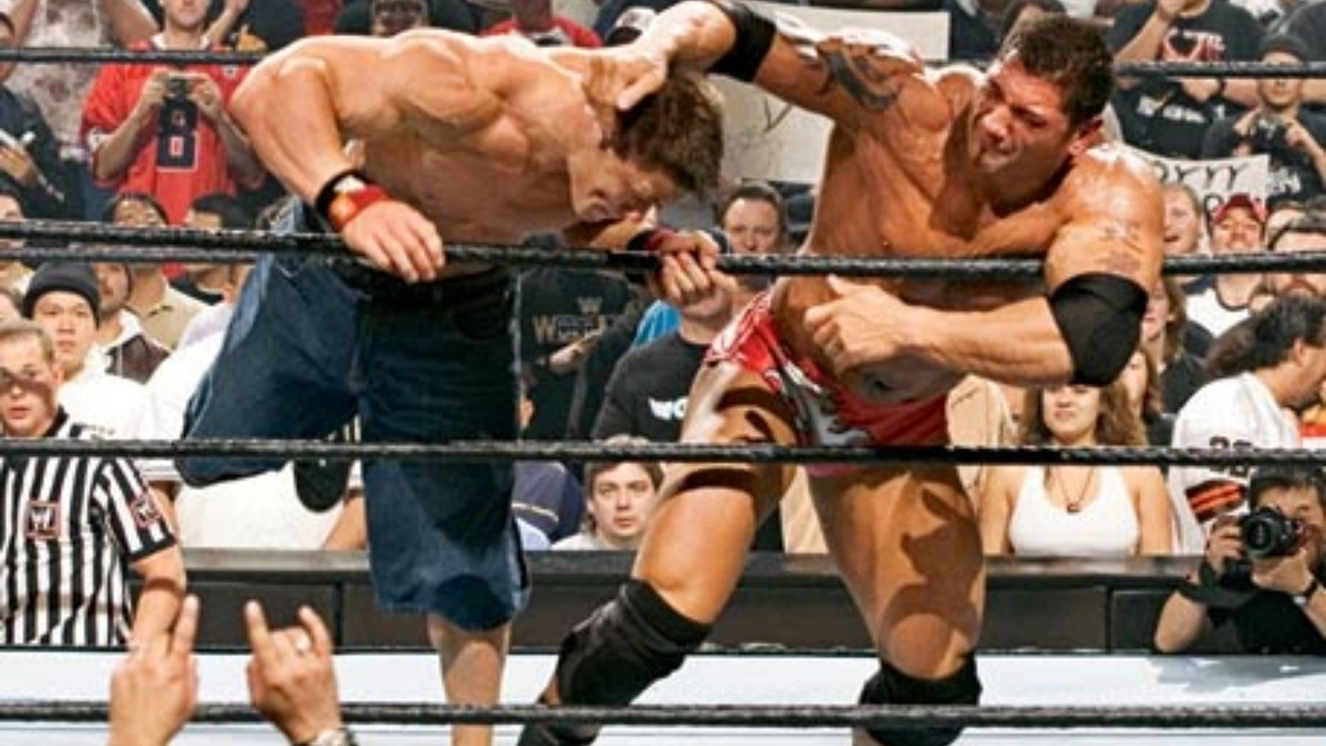 Batista won the 2005 Royal Rumble match