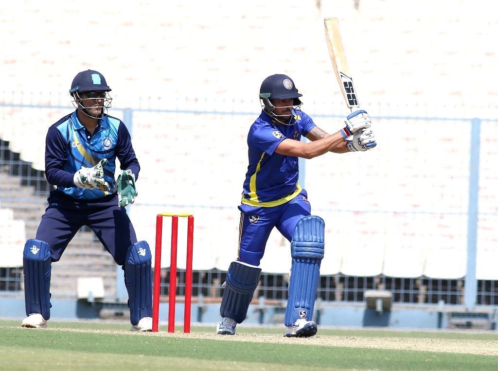 Manish Pandey is the second highest run-scorer for Karnataka in the tournament