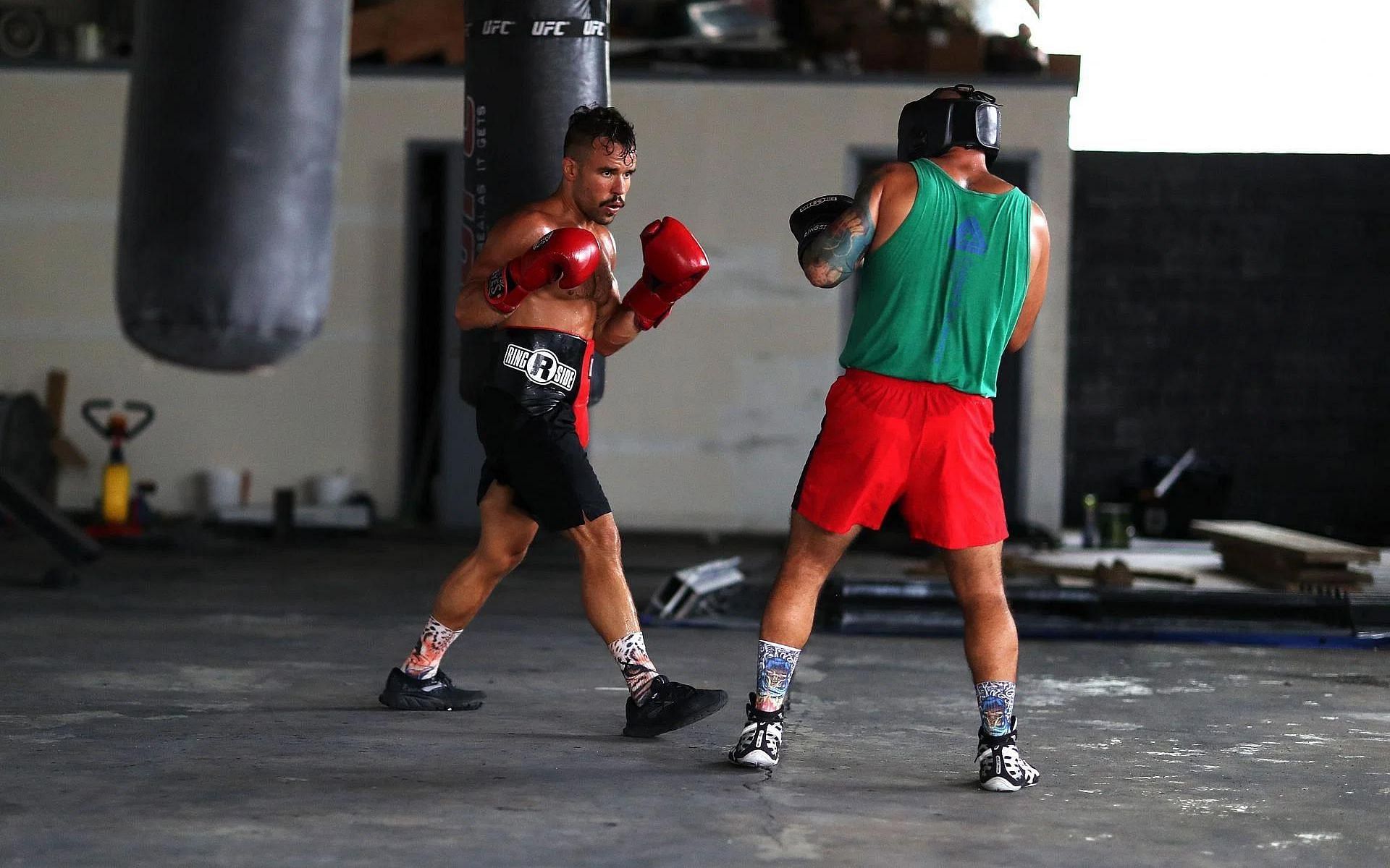 Amateur Boxers Train during Coronavirus Pandemic