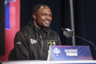 Dameon Pierce at the NFL Combine