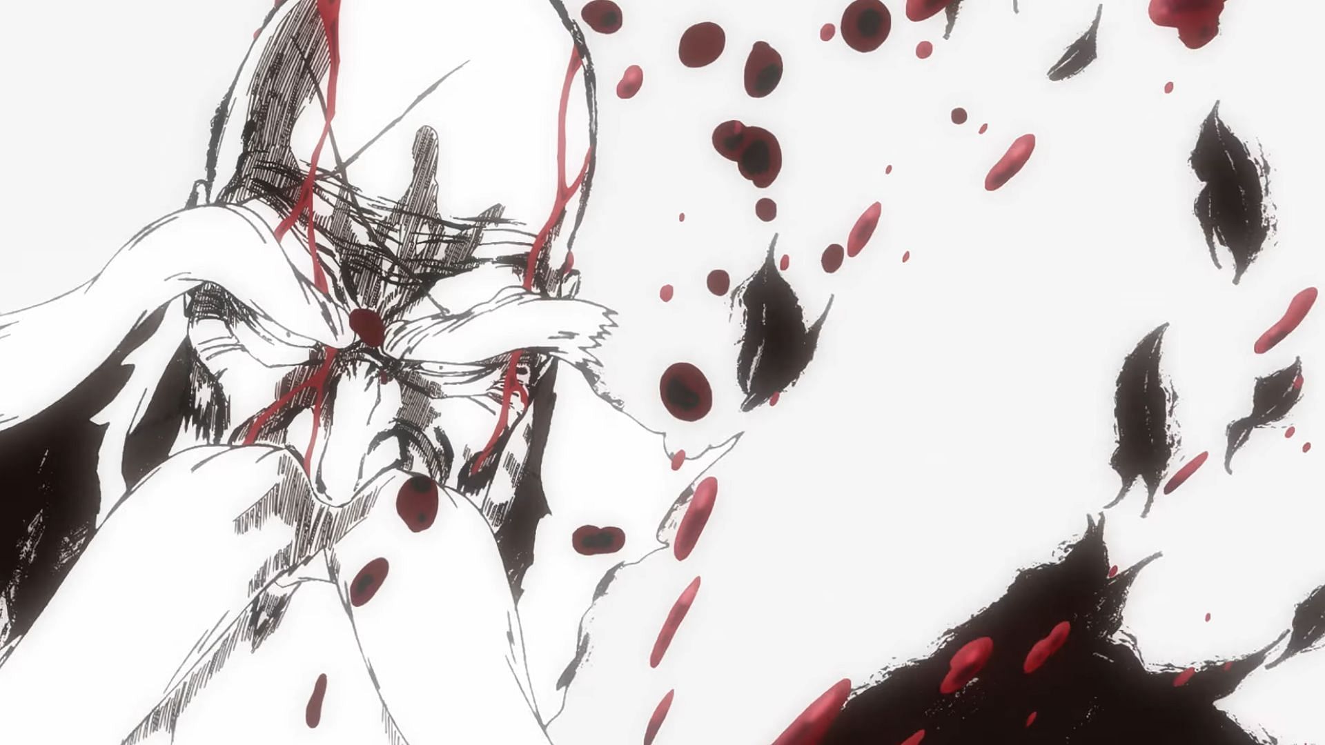 Yamamoto in his final moments in Bleach: Thousand-Year Blood War episode 6 (image via Studio Pierrot)