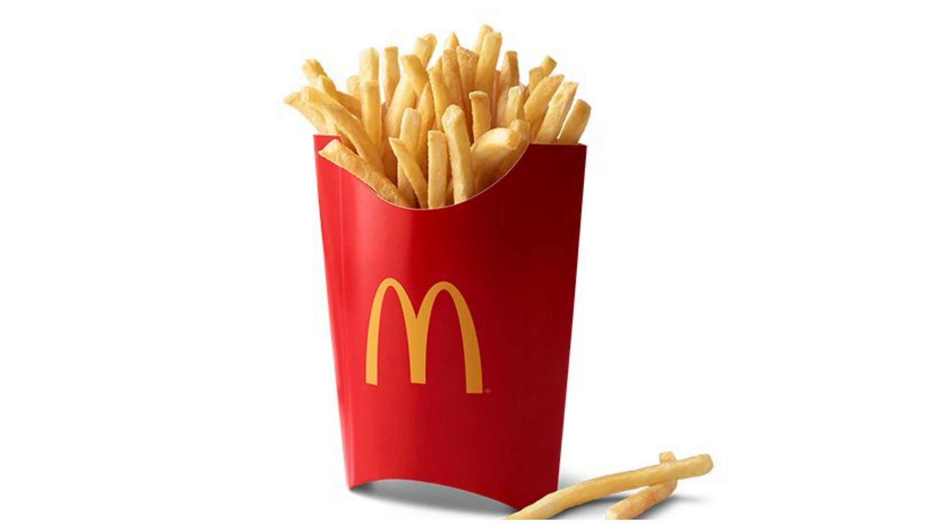 Large fries once each week for $1 (Image via McDonald&rsquo;s)