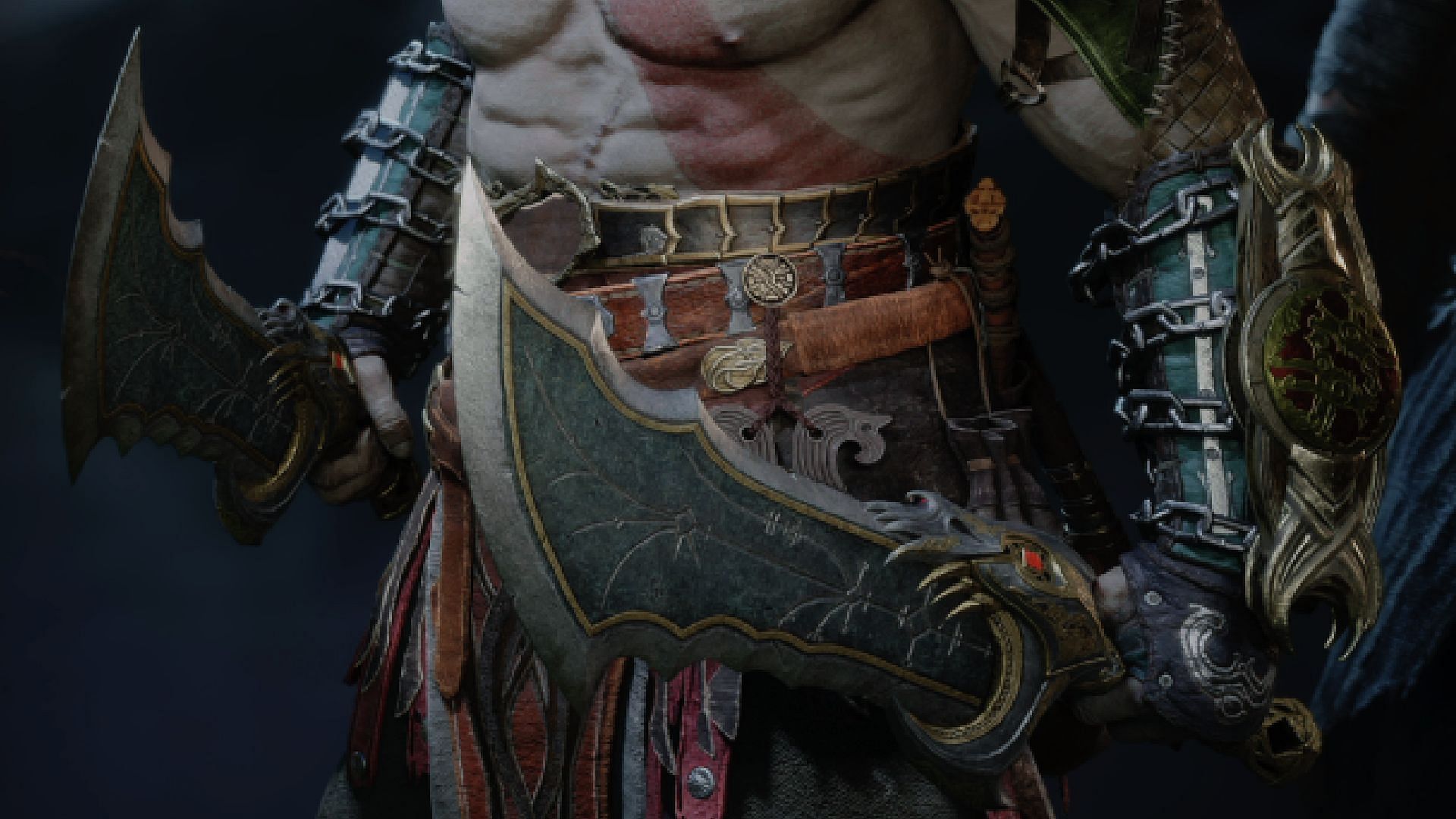 The Blades of Chaos is an interesting weapon in God of War Ragnarok (Image via Sony)