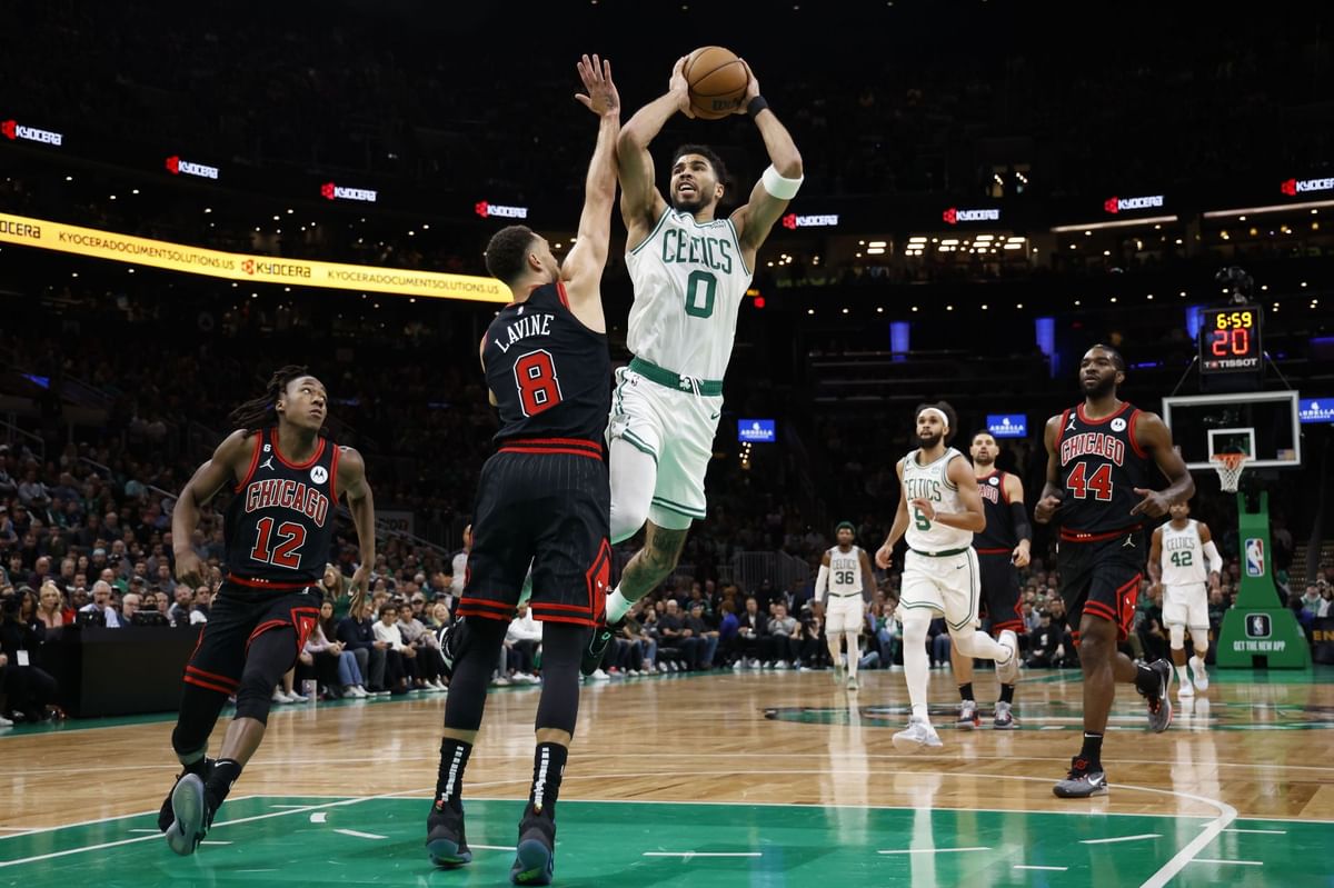 jayson tatum shoes last night