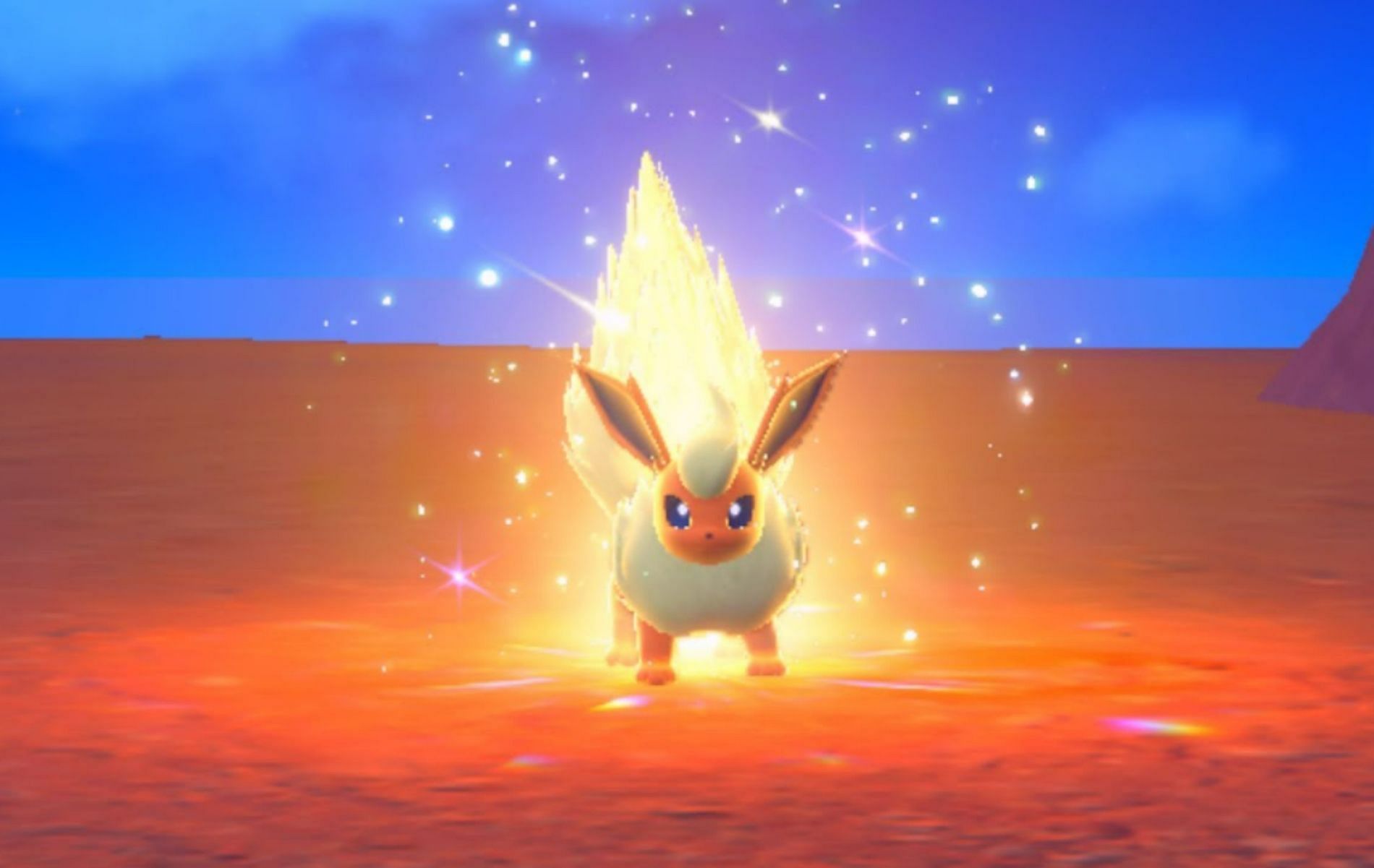 Obtaining and using Fire Stones in Pokemon Scarlet and Violet (Image via Pokemon Scarlet and Violet)