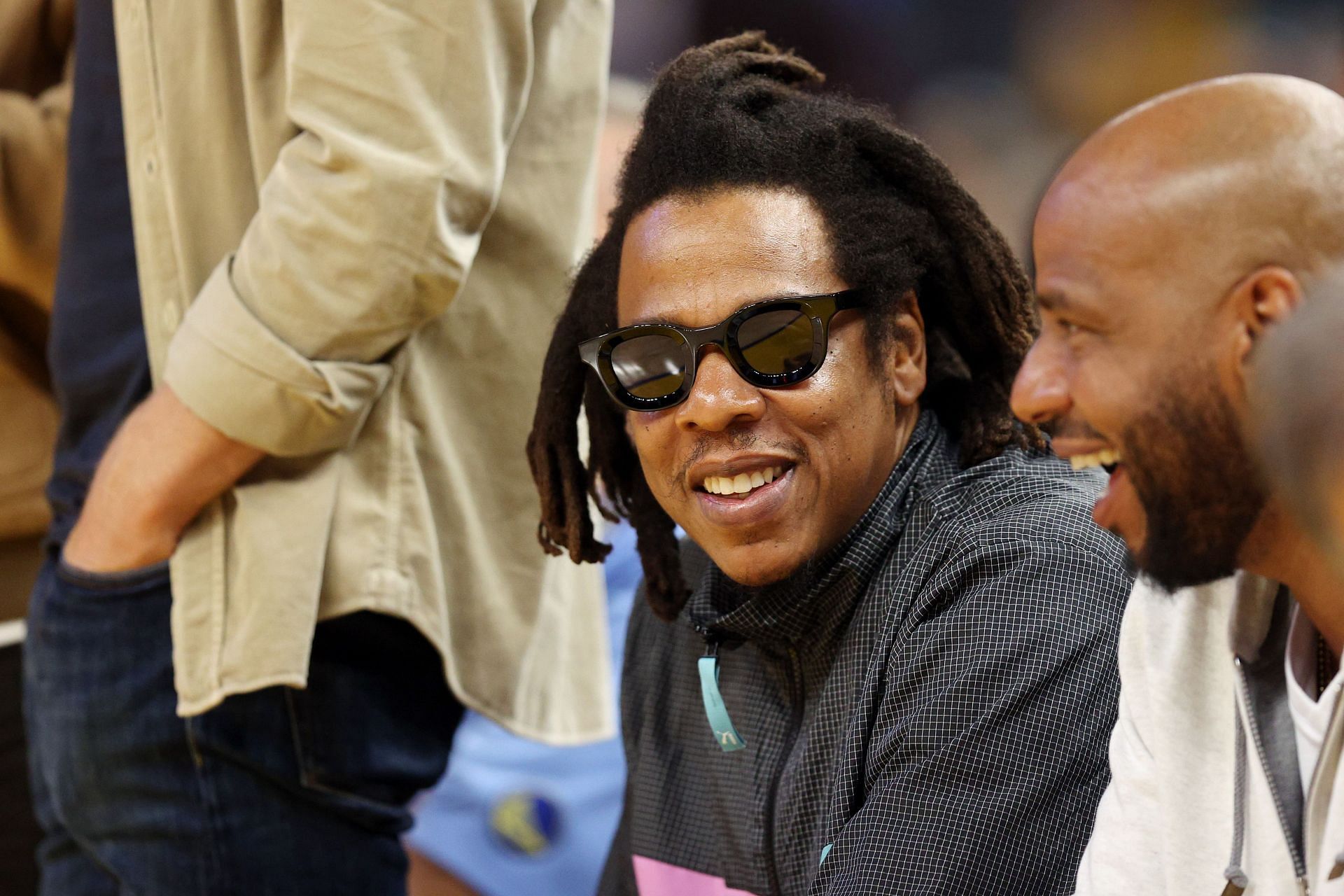 Jay-Z at the 2022 NBA Finals - Game One