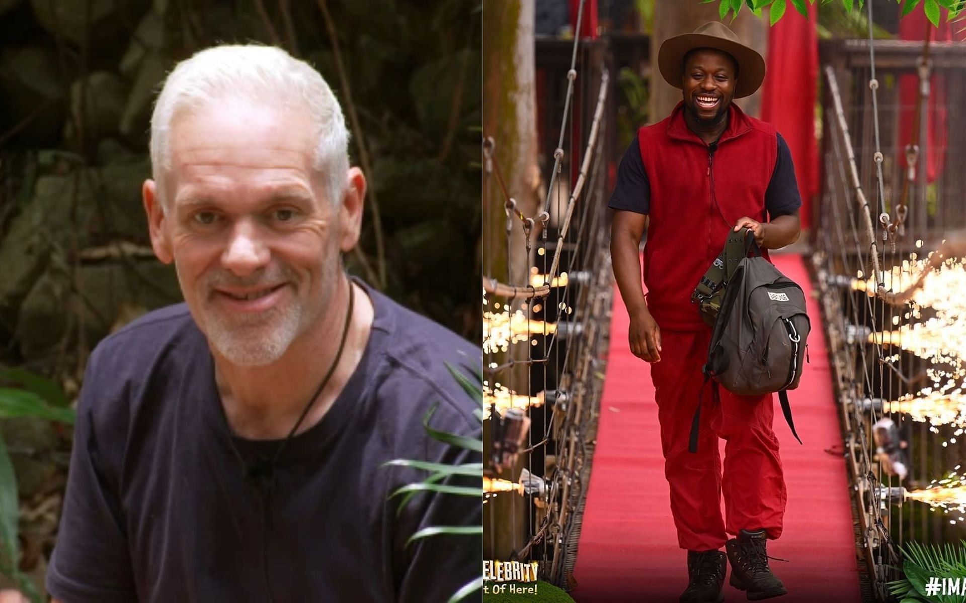 Chris Moyles joined the show alongside 11 contestants (Images via imacelebrity/ Instagram)