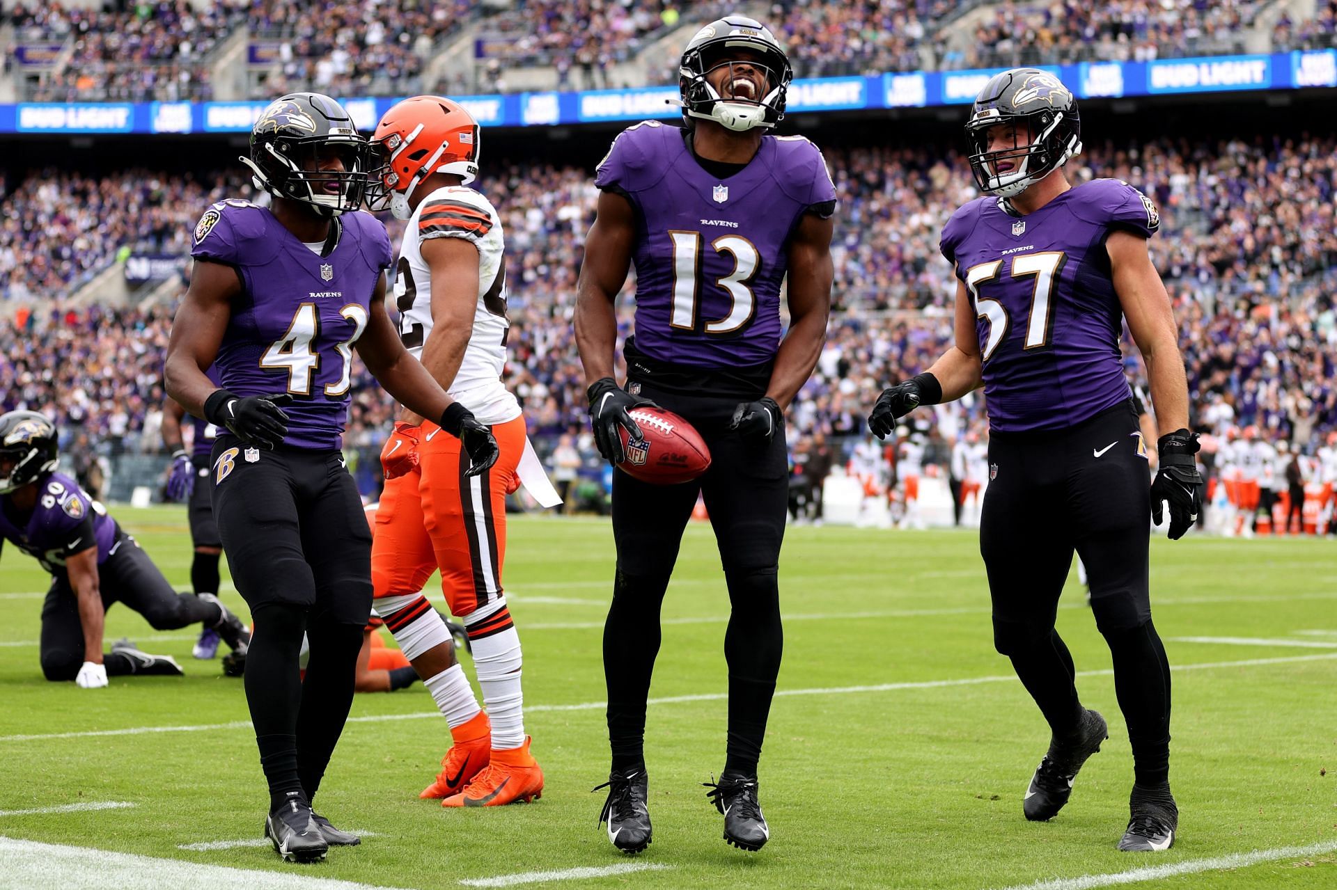 Cleveland Browns v Baltimore Ravens