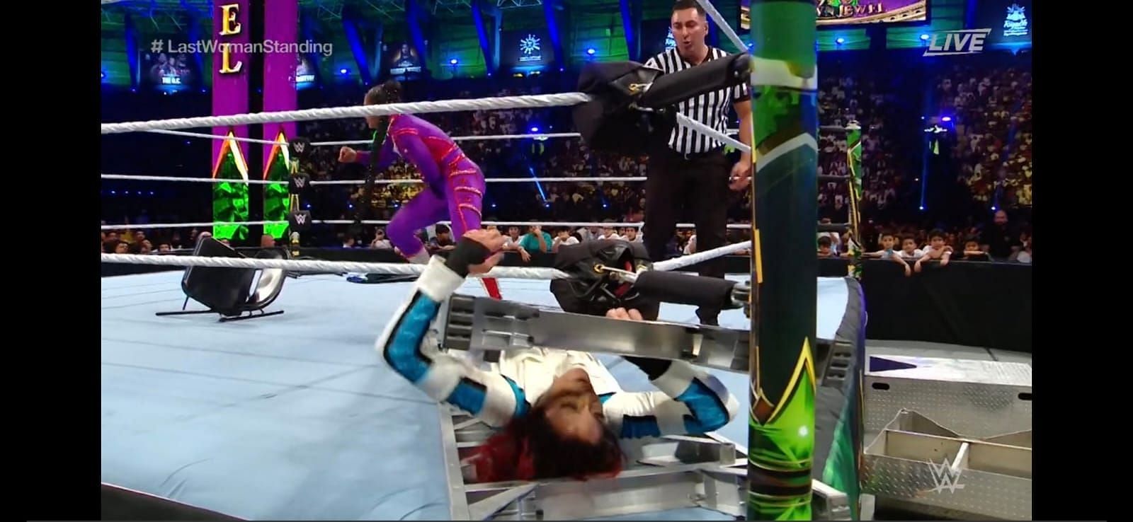 Bianca Belair faced Bayley at Crown Jewel 2022