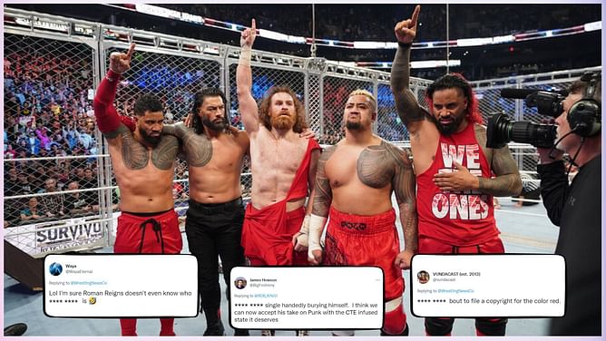 "Single handedly burying himself" – Twitter savagely roasts released AEW star for taking a dig at The Bloodline following Survivor Series WarGames