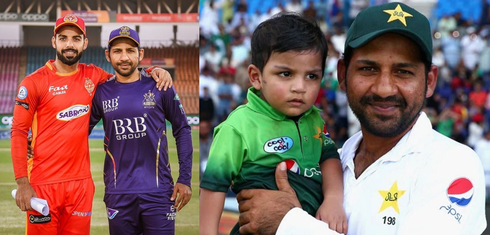 Sarfaraz Ahmed, Shadab Khan, Abdullah