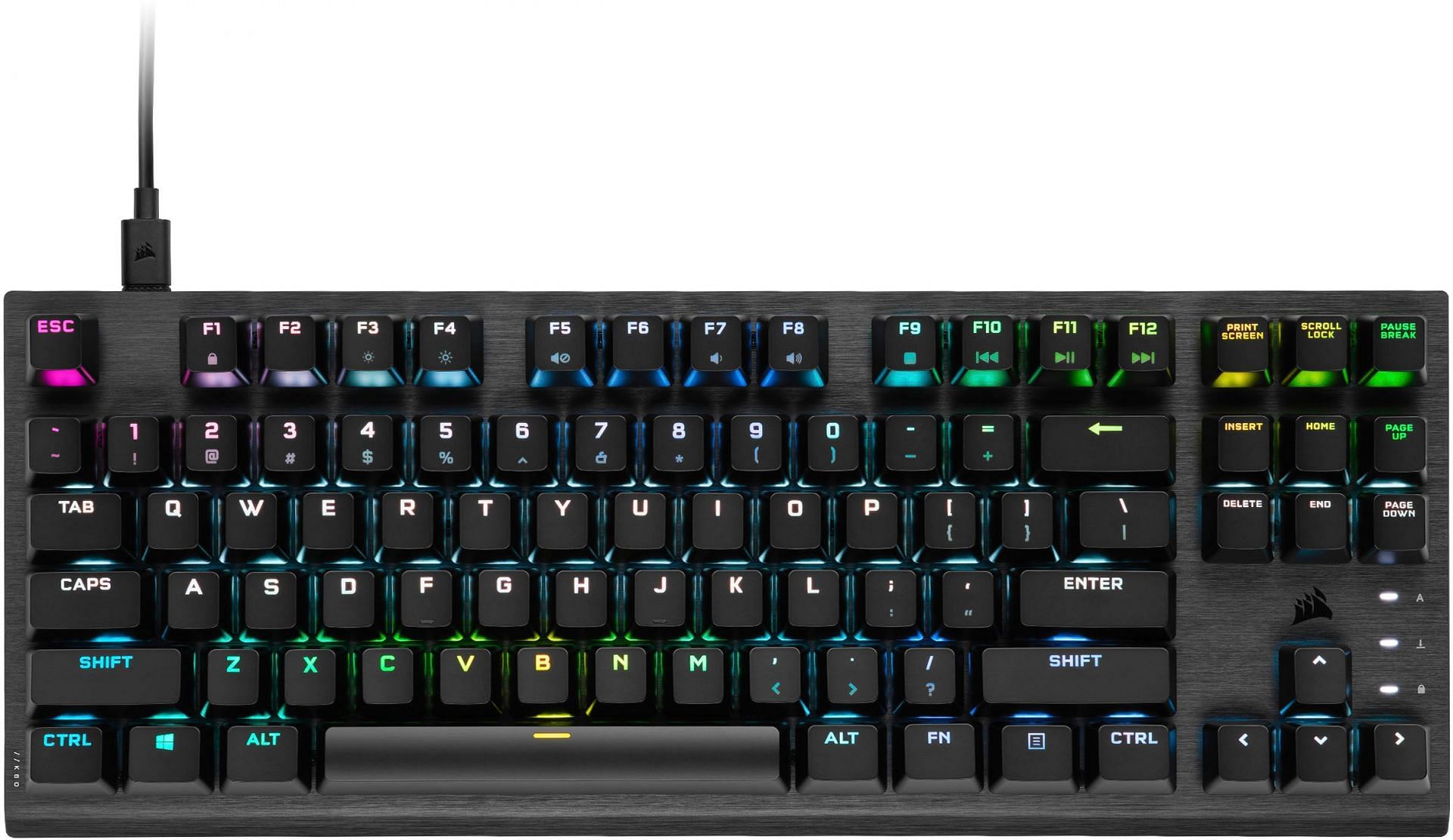 The Corsair K60 Pro Ten Key Less Wired Mechanical Keyboard (Image via Best Buy)