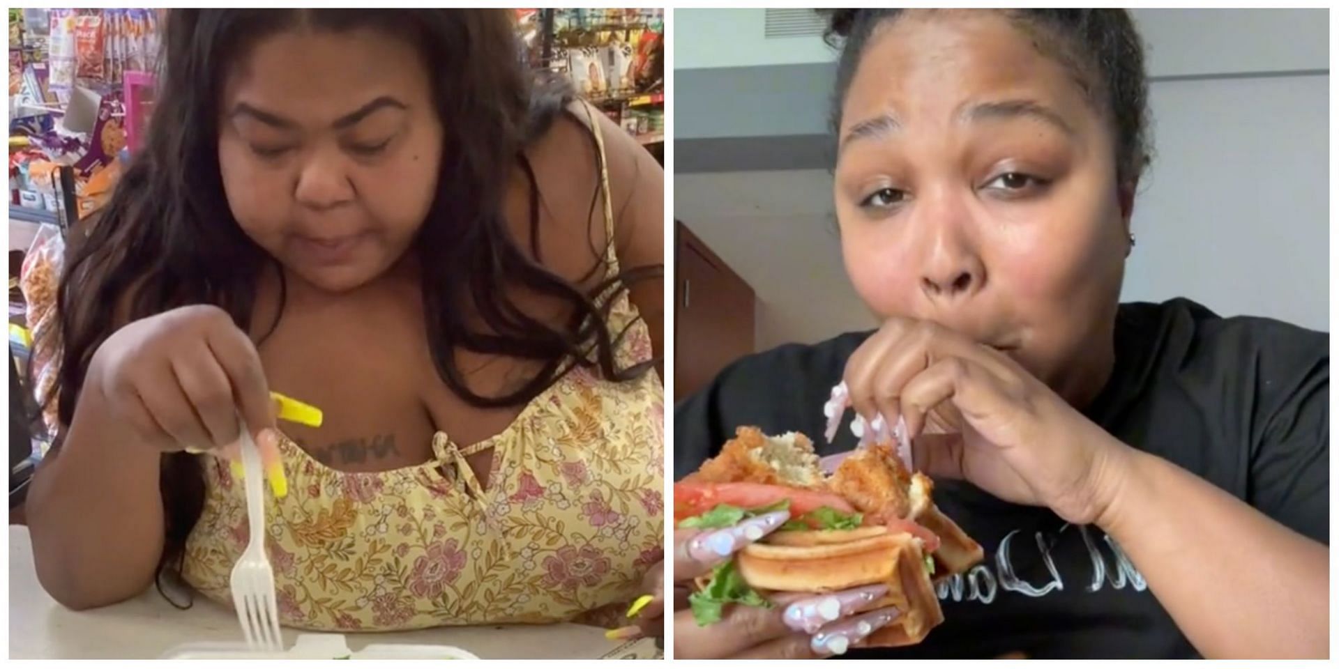 Cleveland Deli gets insanely popular after a woman created a video of herself praising a chicken salad from the eatery. (Image via TikTok)