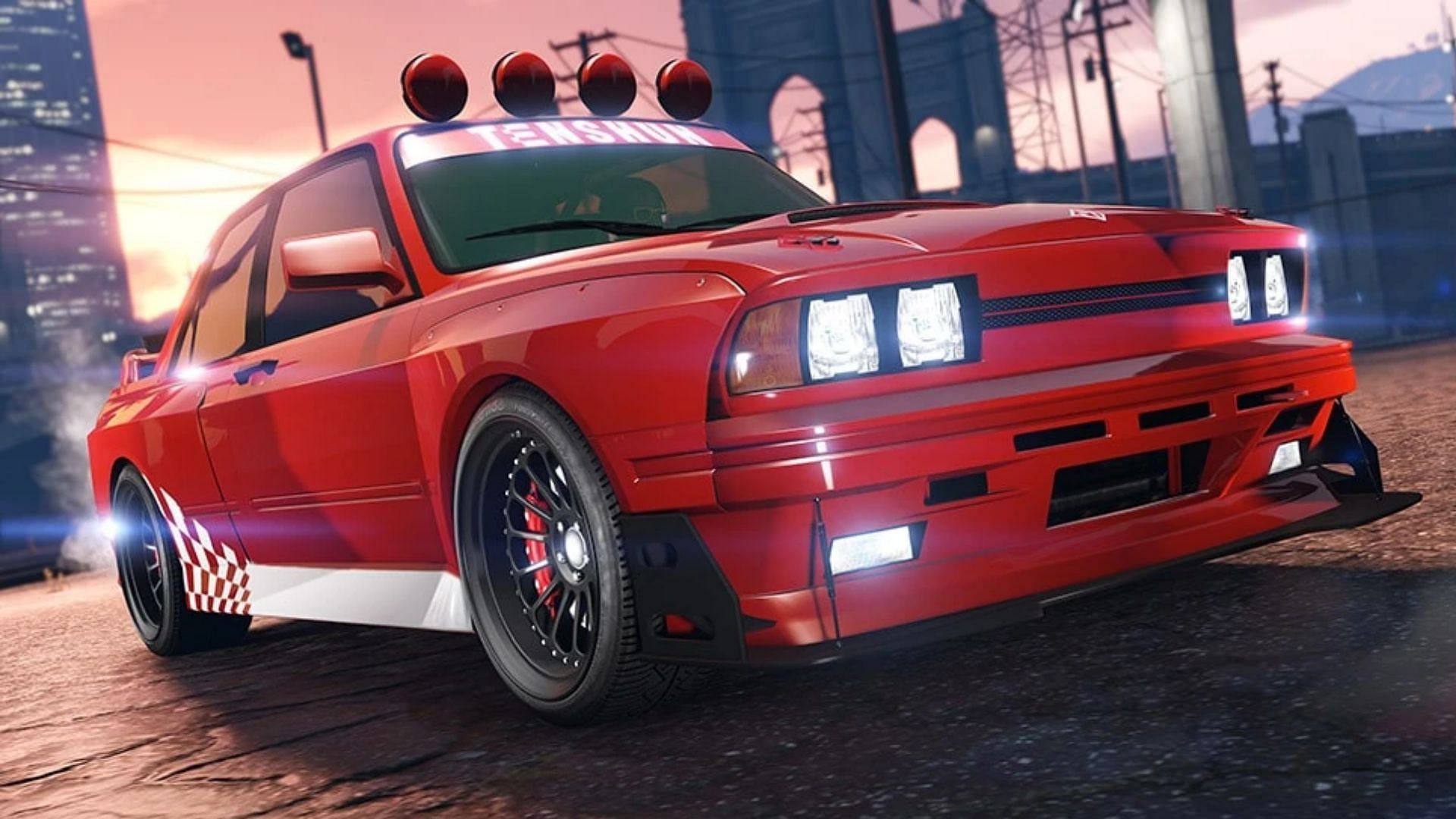 Another photo of the new car (Image via Rockstar Games)