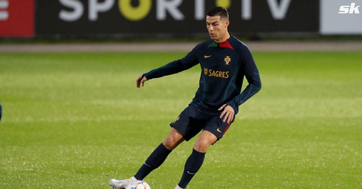 Crisitiano Ronaldo is happy with the mix of experienced and young players in Portugal