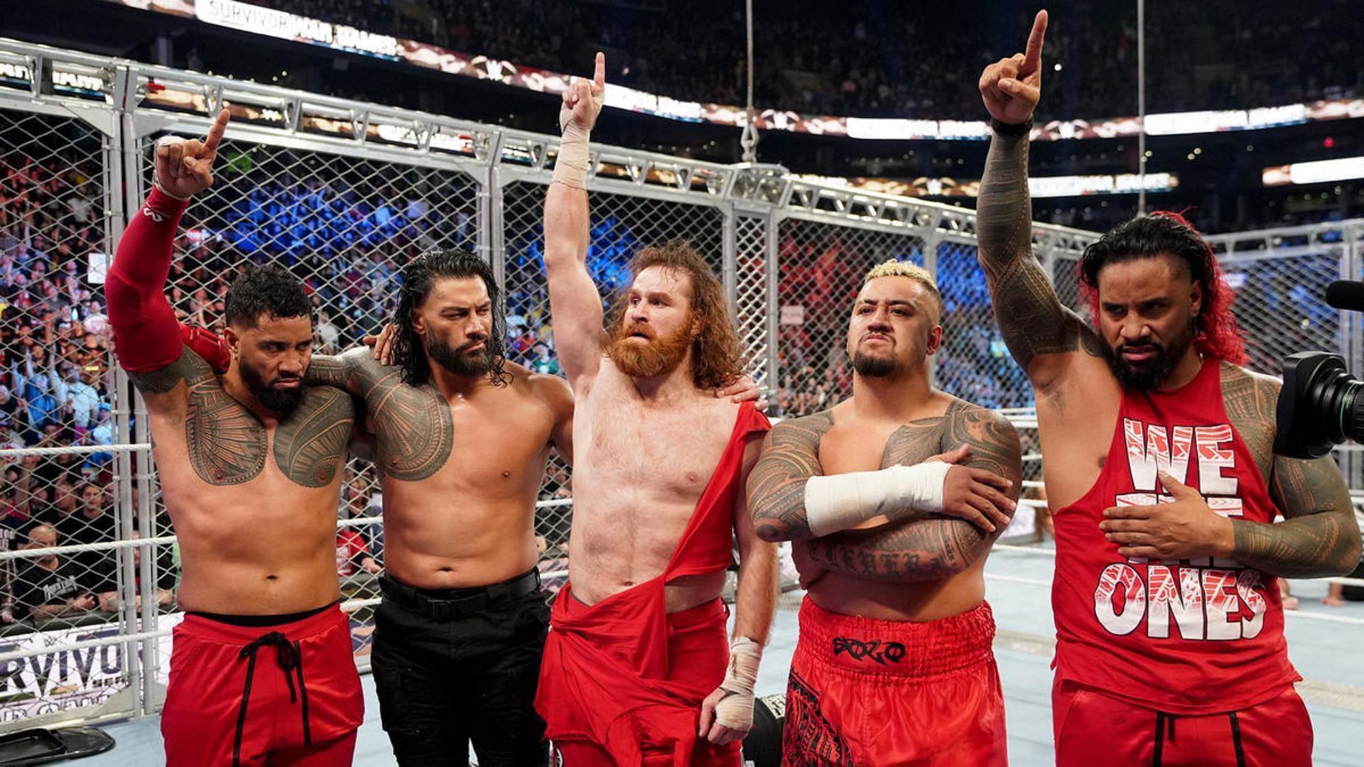 The Bloodline stood tall at the end of Survivor Series: WarGames.