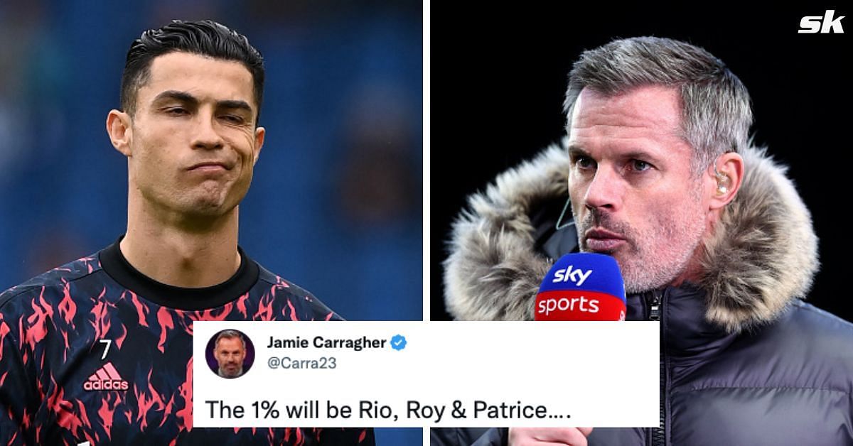 Jamie Carragher has responded to Cristiano Ronaldo