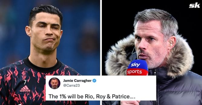 "99% of Utd fans will be on the side of ETH" - Jamie Carragher says Manchester United superstar Cristiano Ronaldo has handled the situation 'badly'