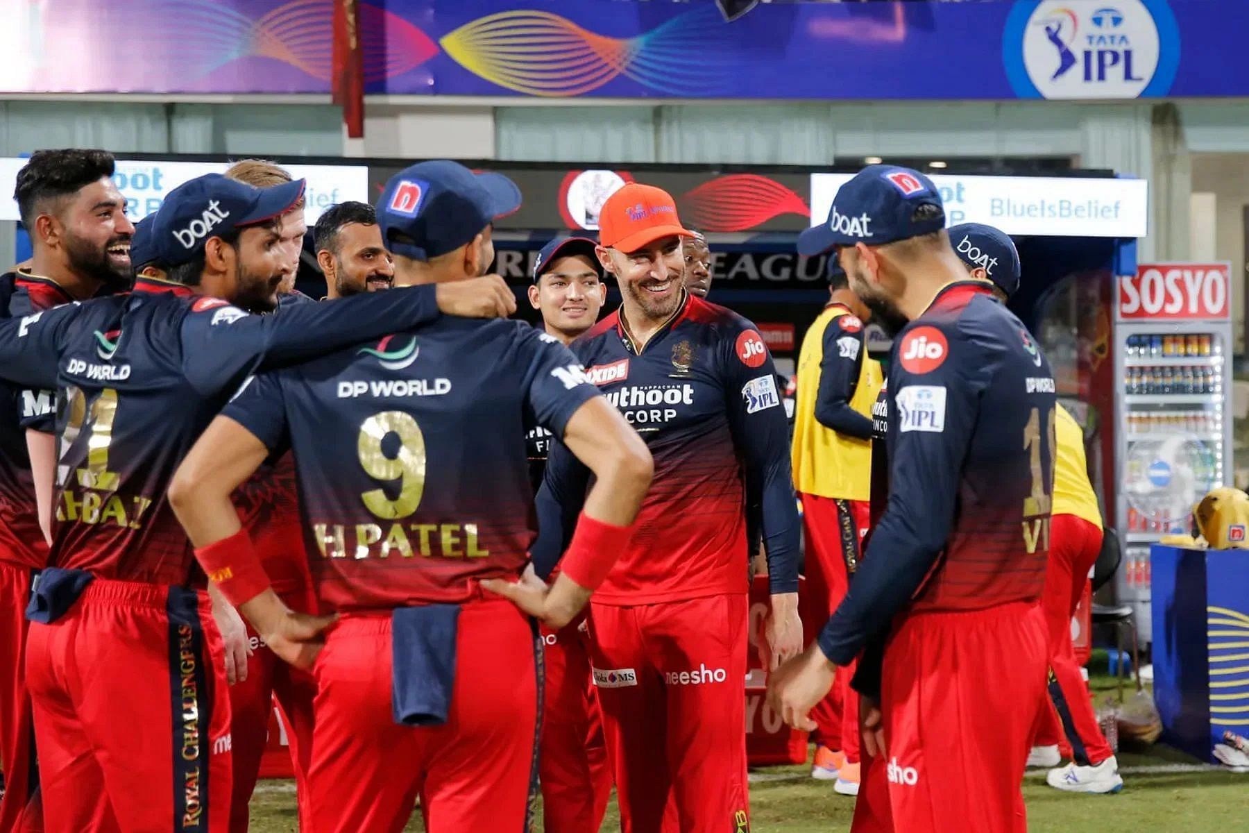 The Royal Challengers Bangalore released only five players ahead of the IPL 2023 auction. [P/C: iplt20.com]