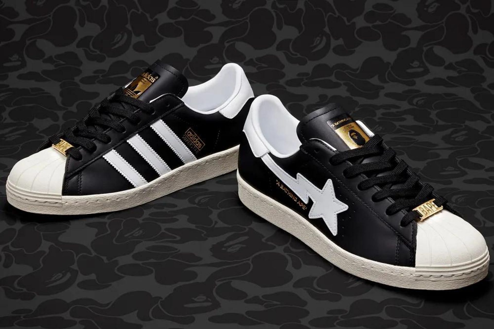 Adidas original x bape best sale