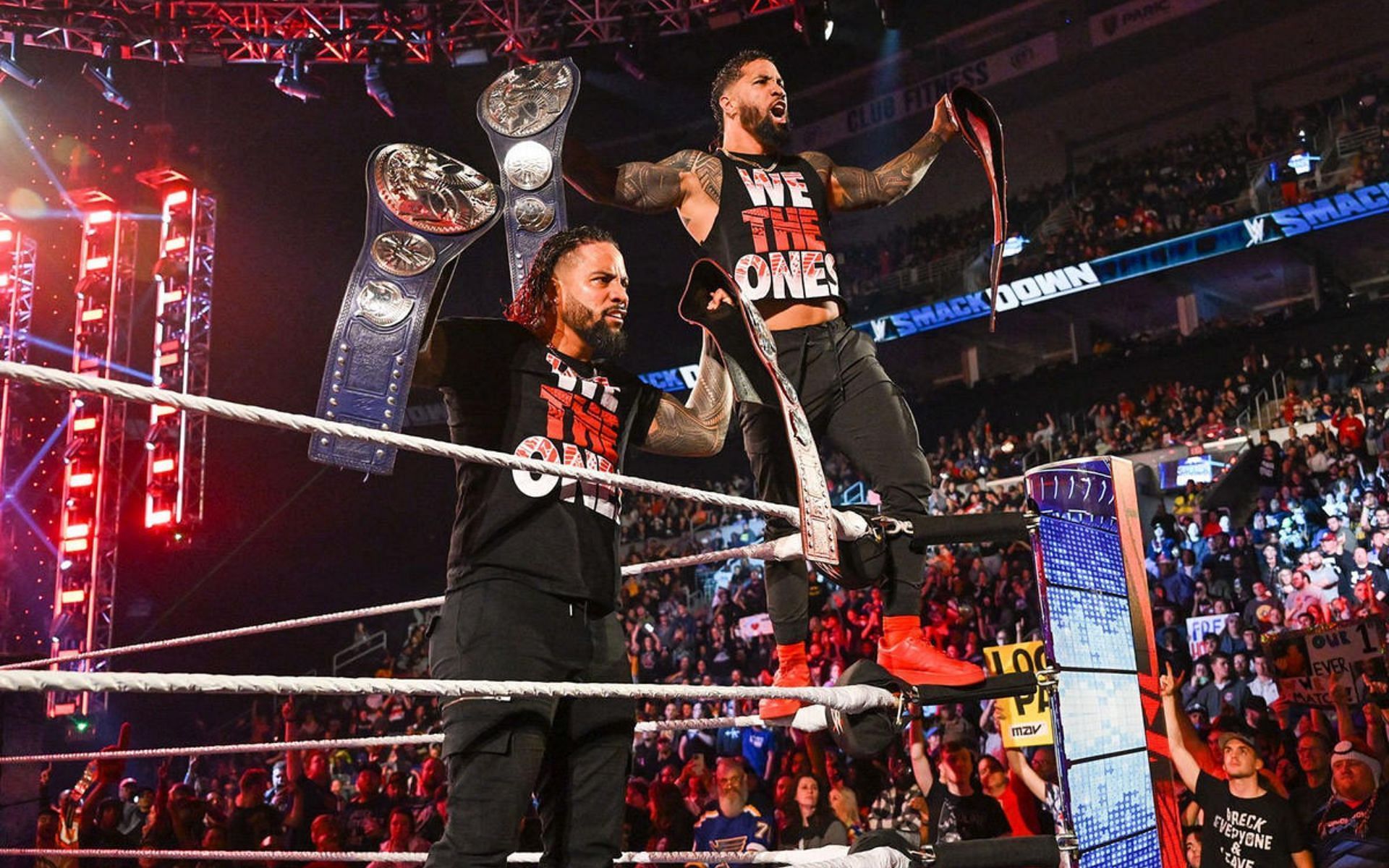 The Usos are the Undisputed WWE Tag Team Champions!