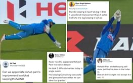"Pant is our best wicket keeper, period" - Fans in awe of Rishabh Pant's glovework in 3rd IND vs NZ T20I