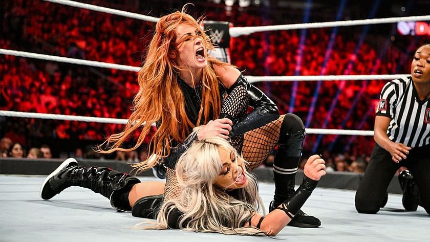 WWE's Becky Lynch back 'in the ring' training after a year out for