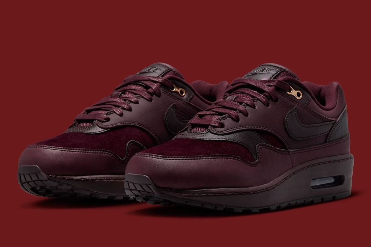 air max 1 burgundy