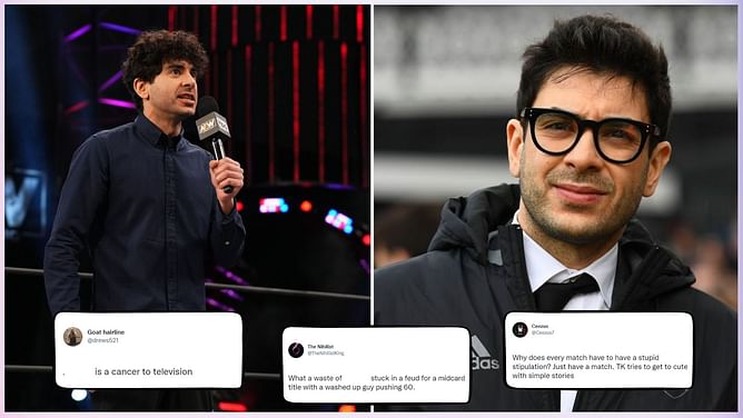 "A cancer to television" - Wrestling world furious over Tony Khan's decision for blockbuster title match