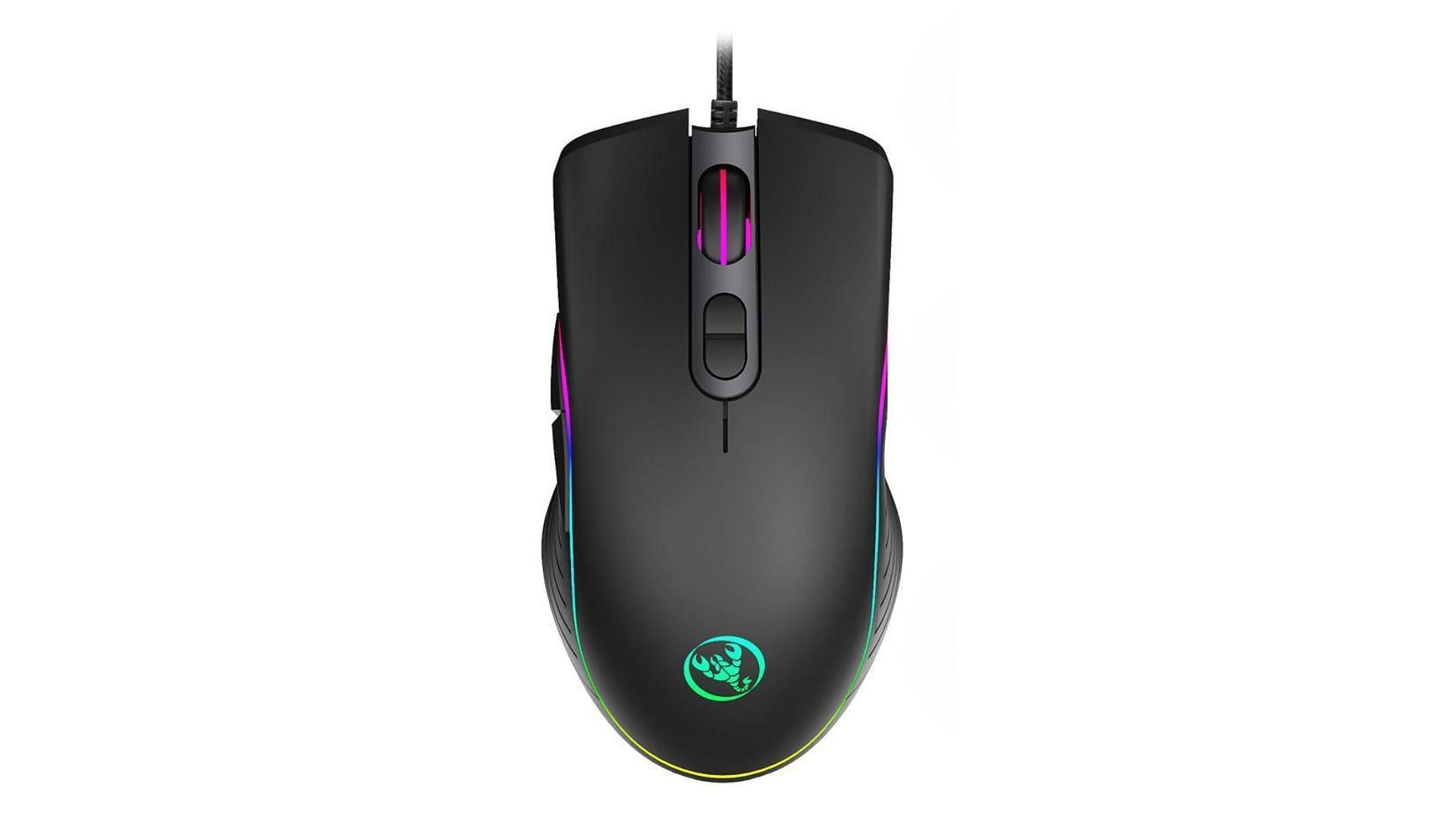 The TROPRO gaming mouse wired breathing light (Image via Newegg)