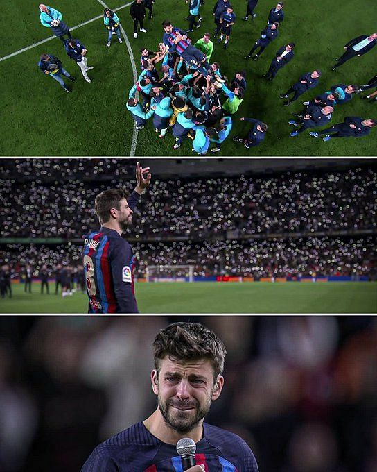 Gerard Pique explains why he's retiring in emotional speech to Barcelona  fans, Football