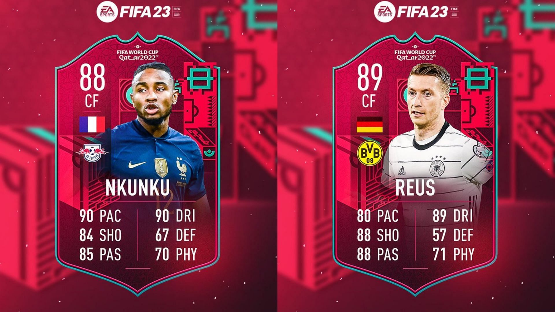 SOme incredible cards have been leaked about the upcoming Path to Glory promo (Images via Twitter/FUT Sheriff)
