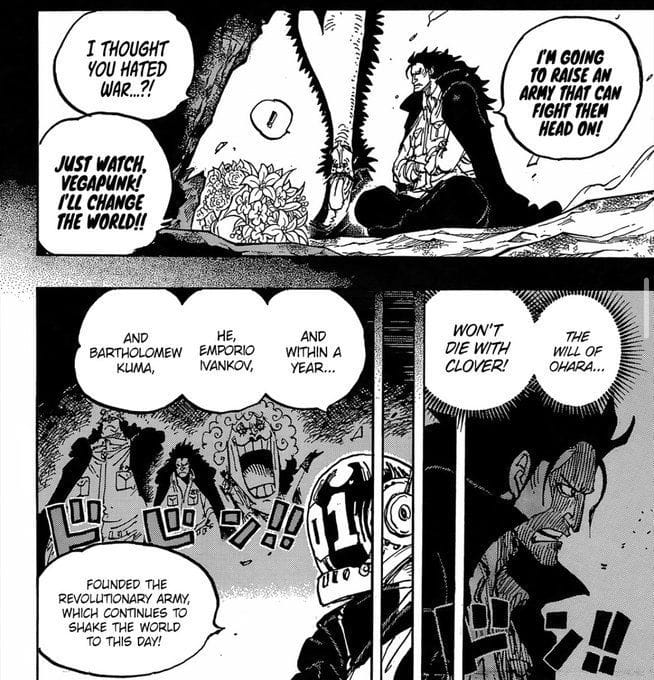 One Piece chapter 1066 Vegapunk's character design revealed amidst