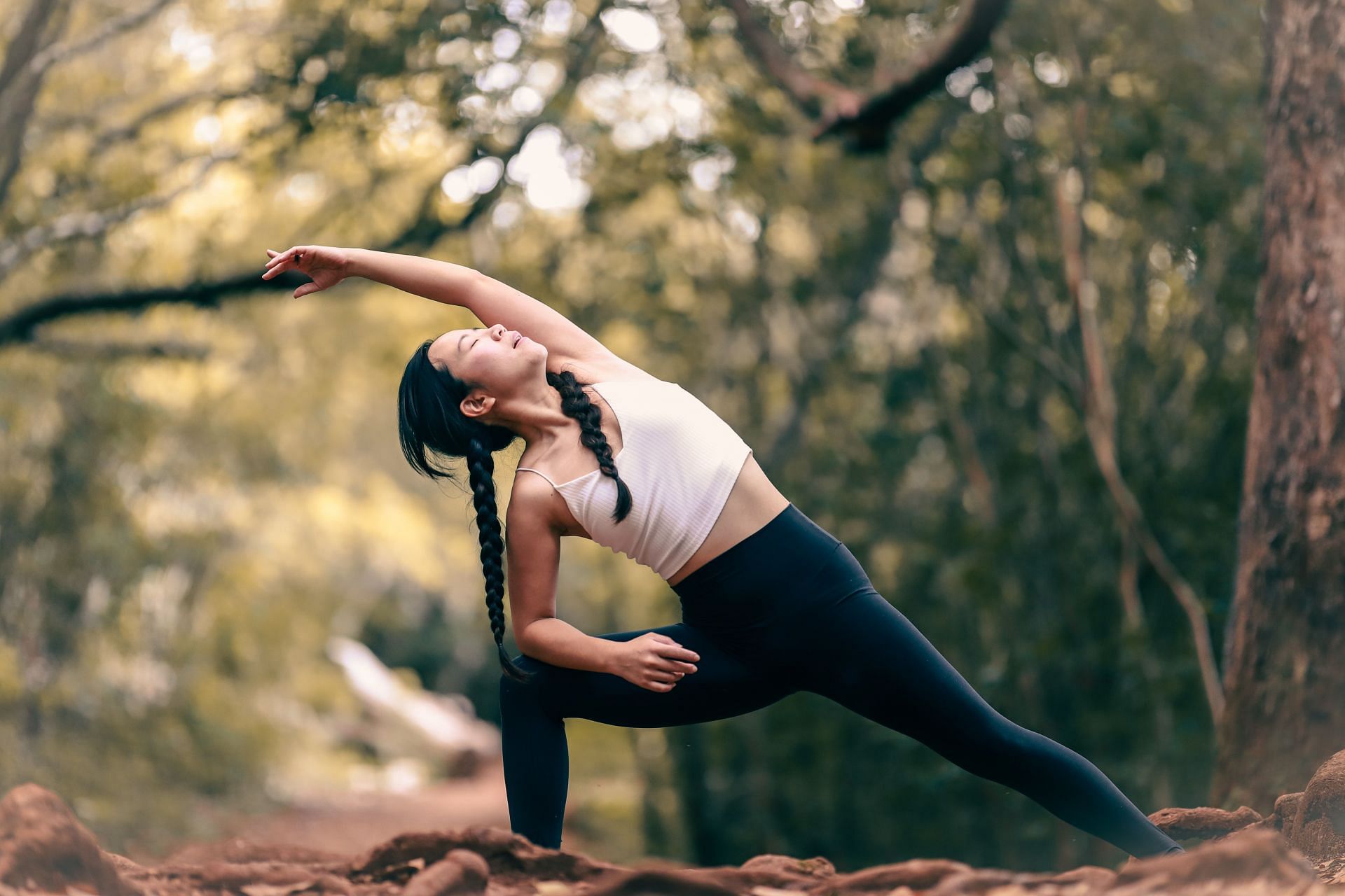 The quality of life for persons who live with ulcerative colitis may be improved by practicing yoga. (Image via Unsplash/ Luemen Rutkowski)