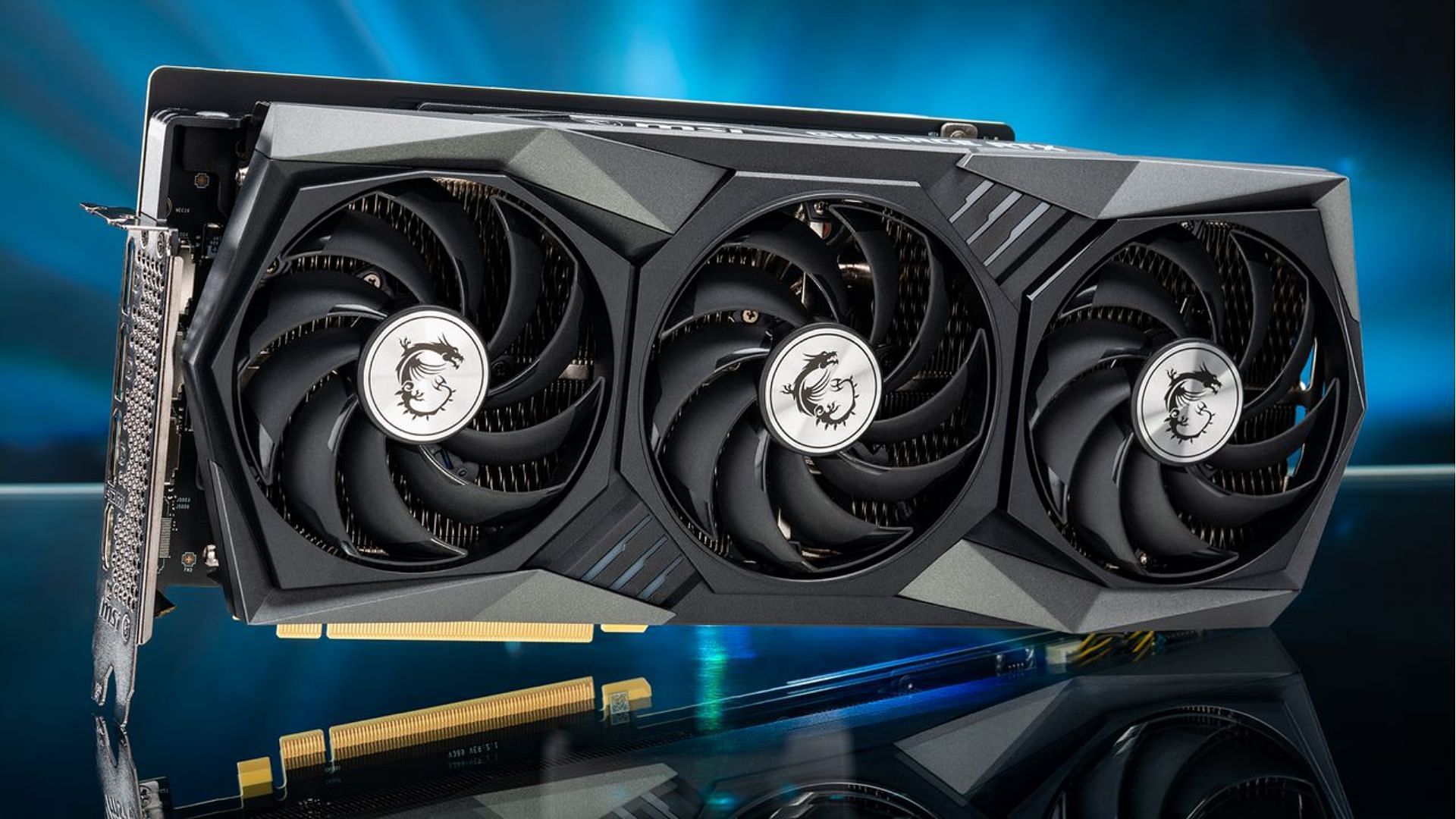 An RTX 30 series graphics card (Image via Newegg)