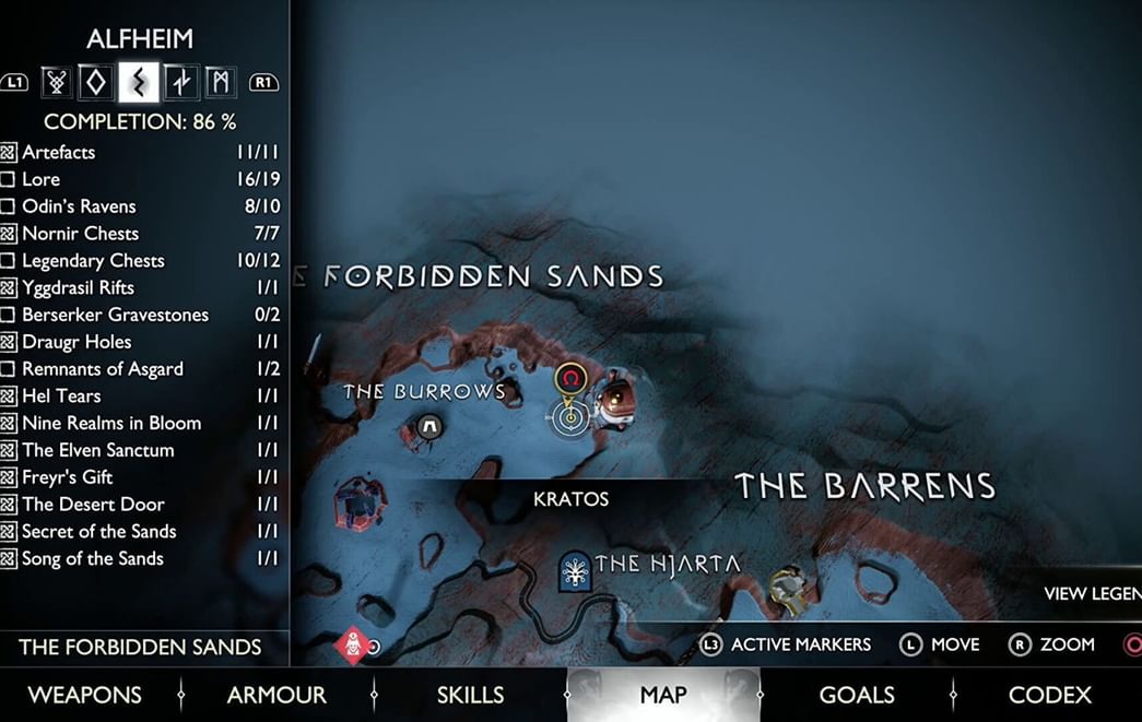God of War Ragnarok All Alfheim Nornir Chest locations and solutions