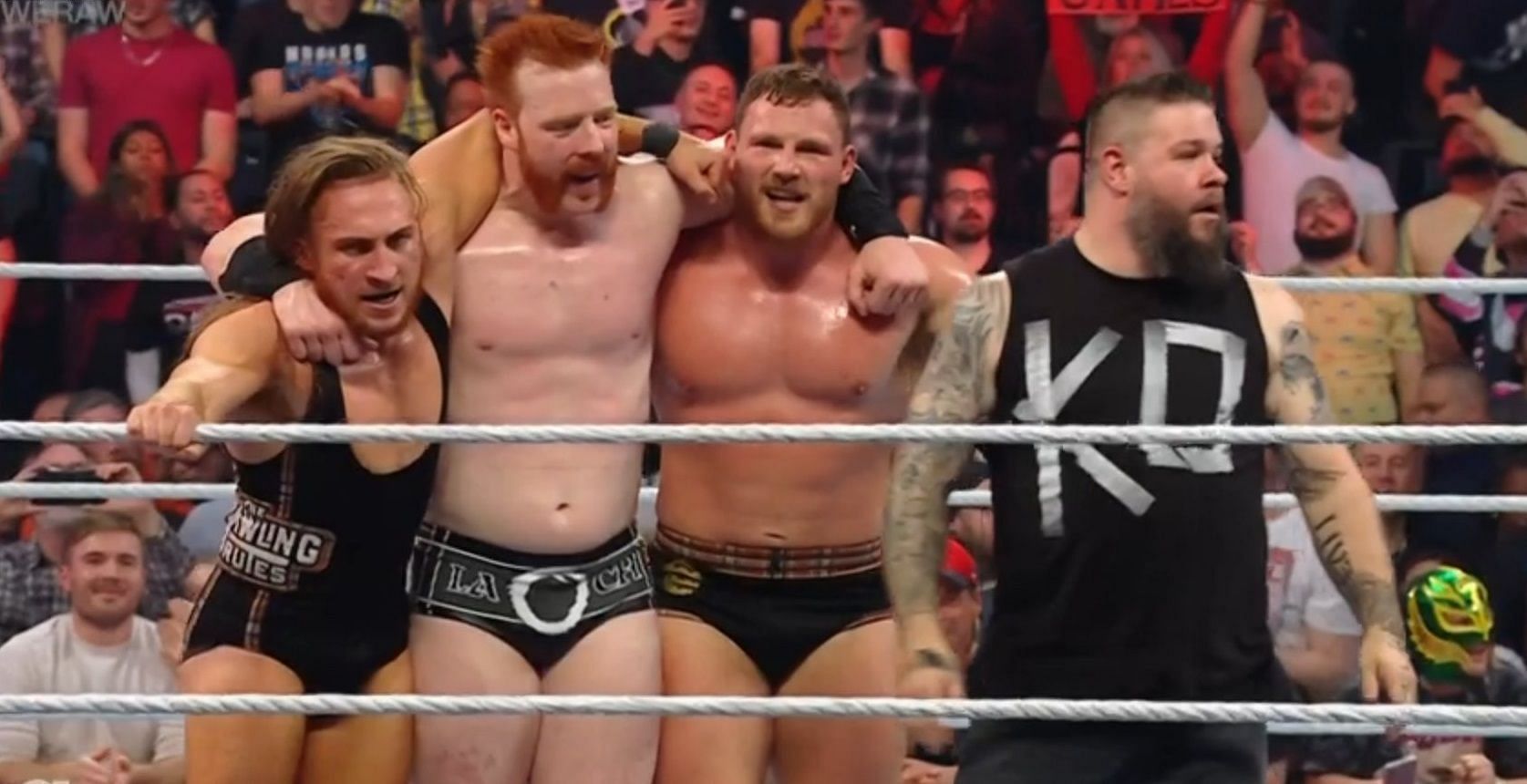 The Brawling Brutes emerged victorious on RAW