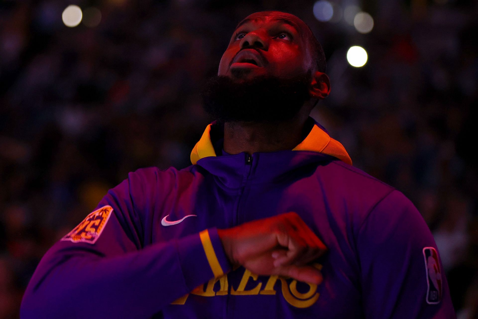 LA Lakers forward LeBron James