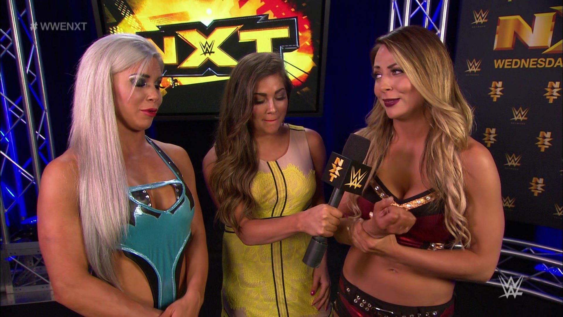 Dana Brooke was a heel on NXT with Emma