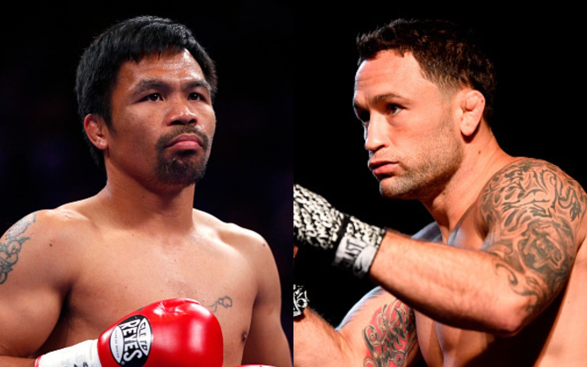 Manny Pacquiao (left), Frankie Edgar (right)