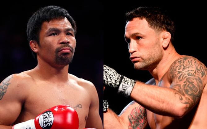 Frankie Edgar looking for a potential boxing exhibition against Manny Pacquiao
