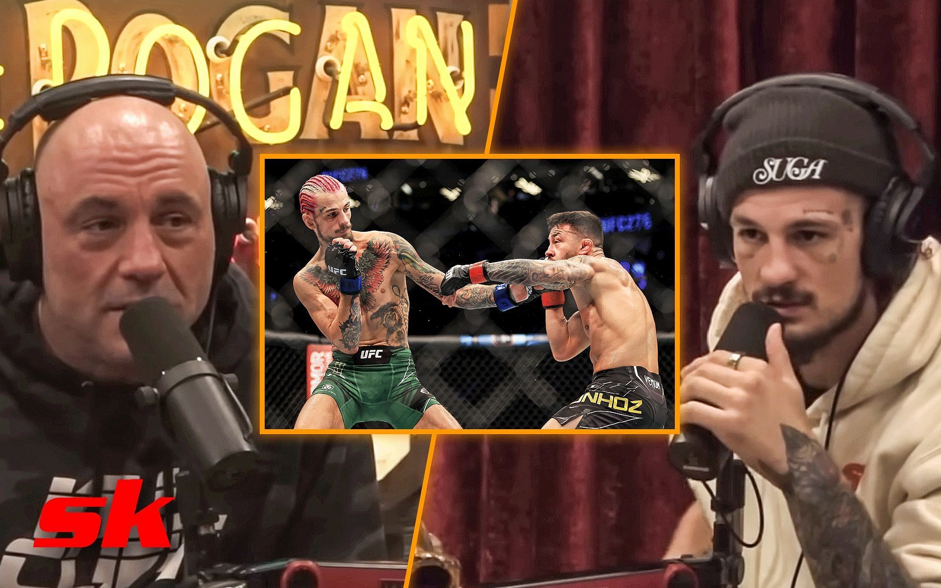 Joe Rogan (Left), Sean O