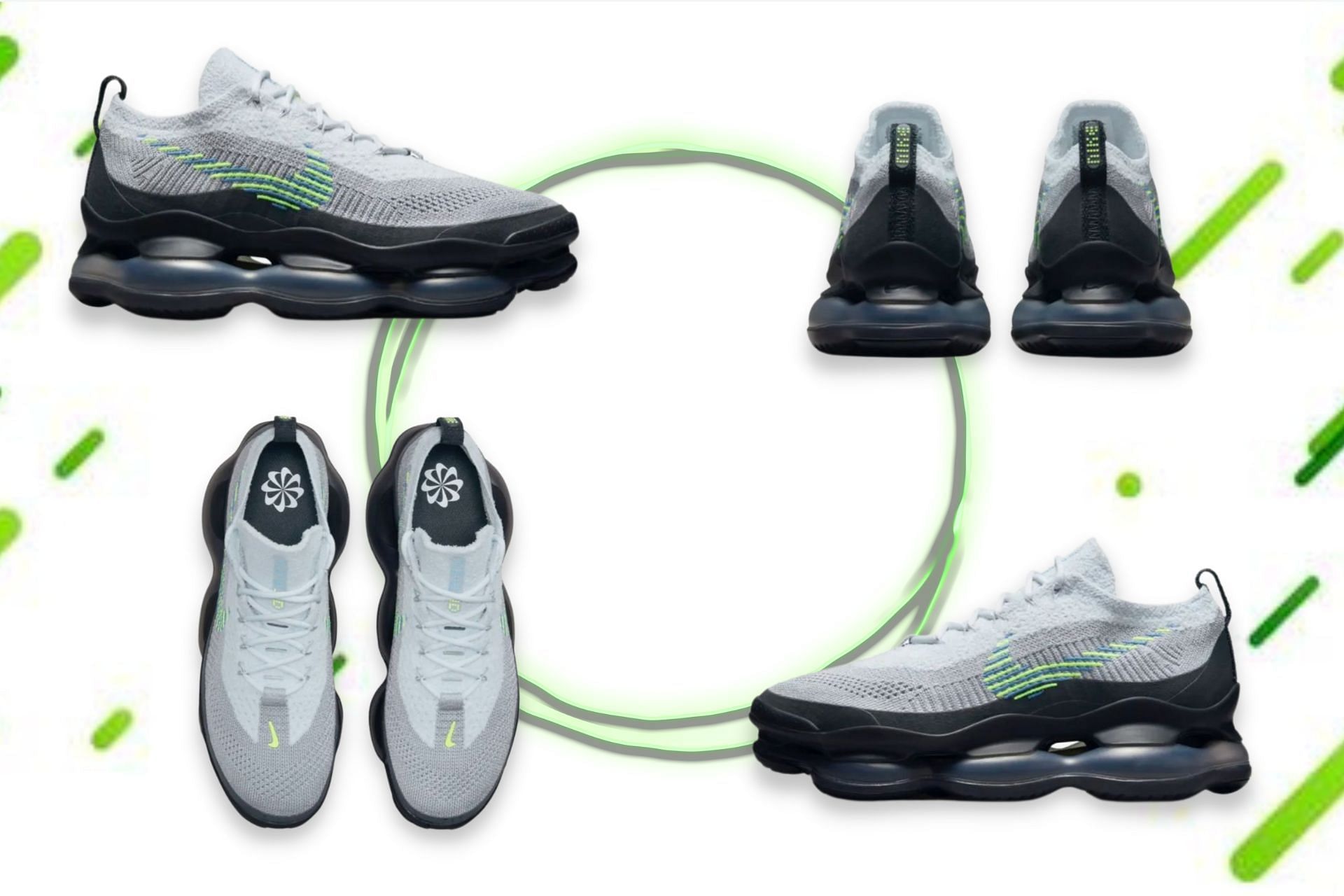 Here&#039;s a detailed look at the upcoming Nike Air Max Scorpion shoes (Image via Sportskeeda)